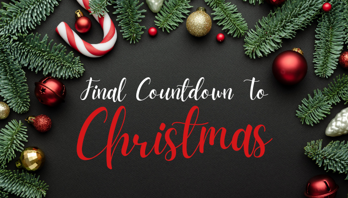 The final countdown to Christmas has begun!