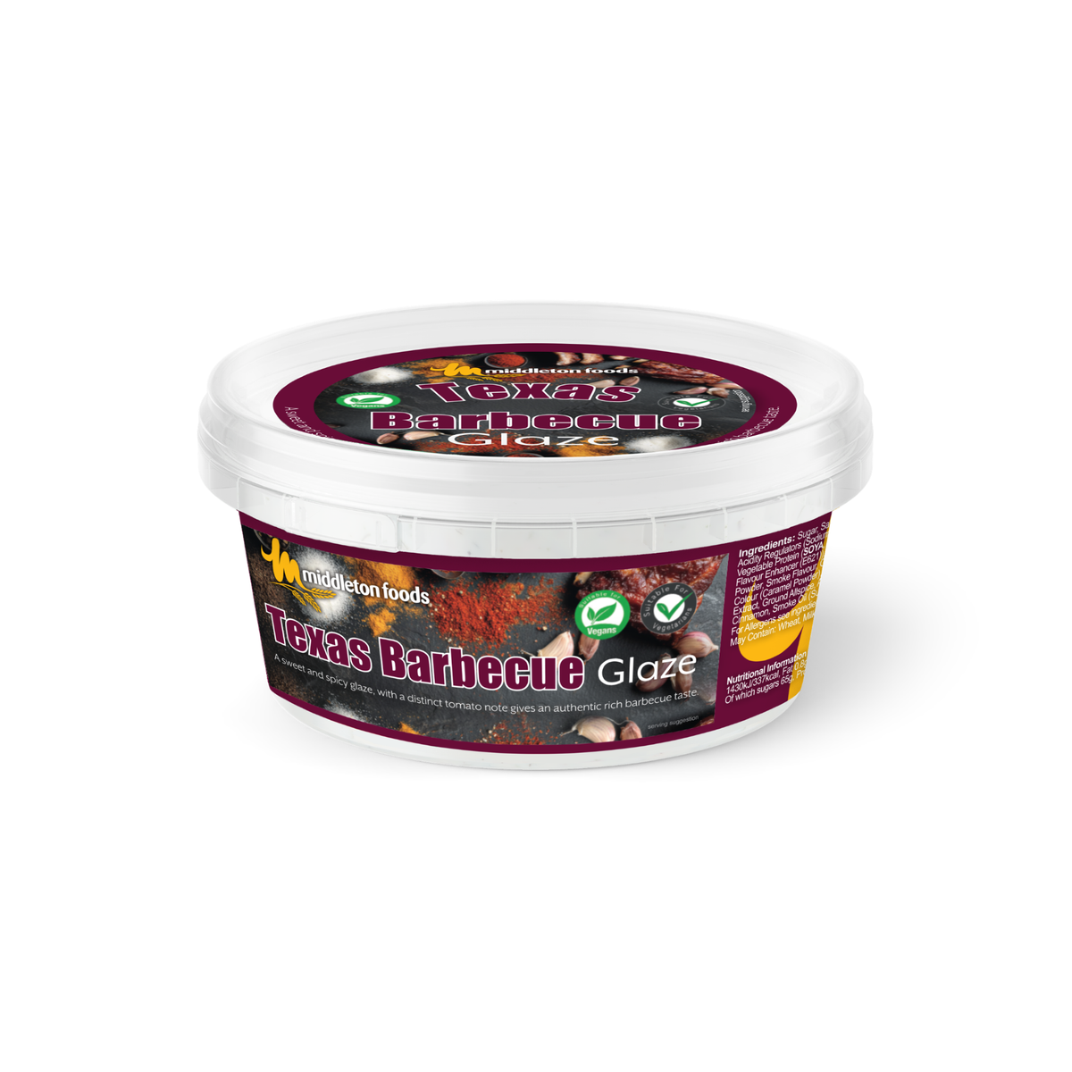 Texas Barbeque Glaze 110g Pots