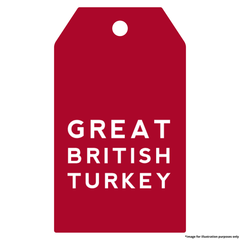 NFU Great British Turkey Tags - Pack of 100