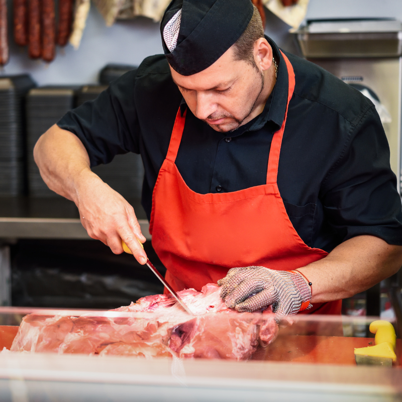 Essential tools and supplies for butchers