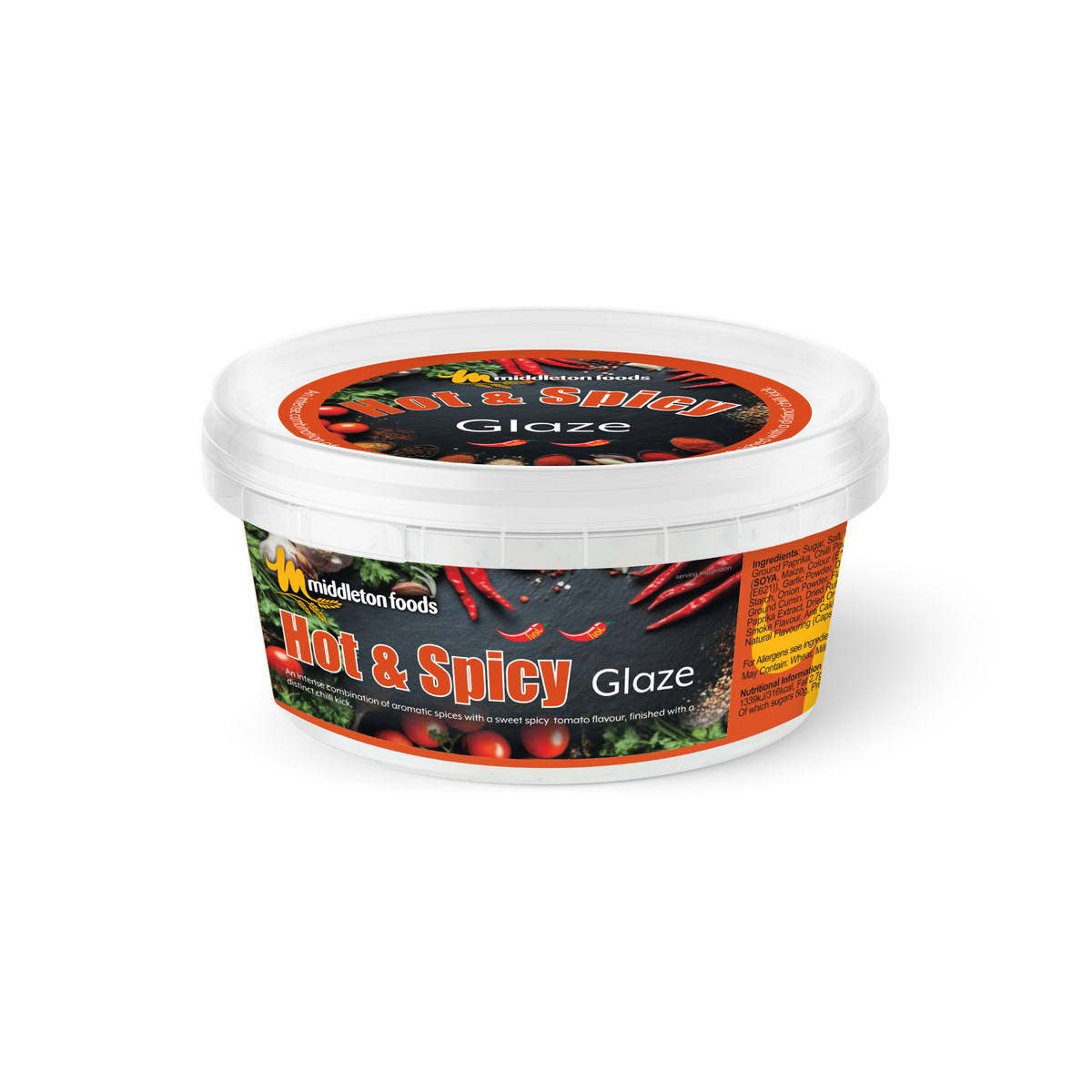 Hot & Spicy Meat Glaze 110g Pots