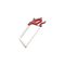 18''/46cm Stainless Steel Hand Bow Saw - Red Handle
