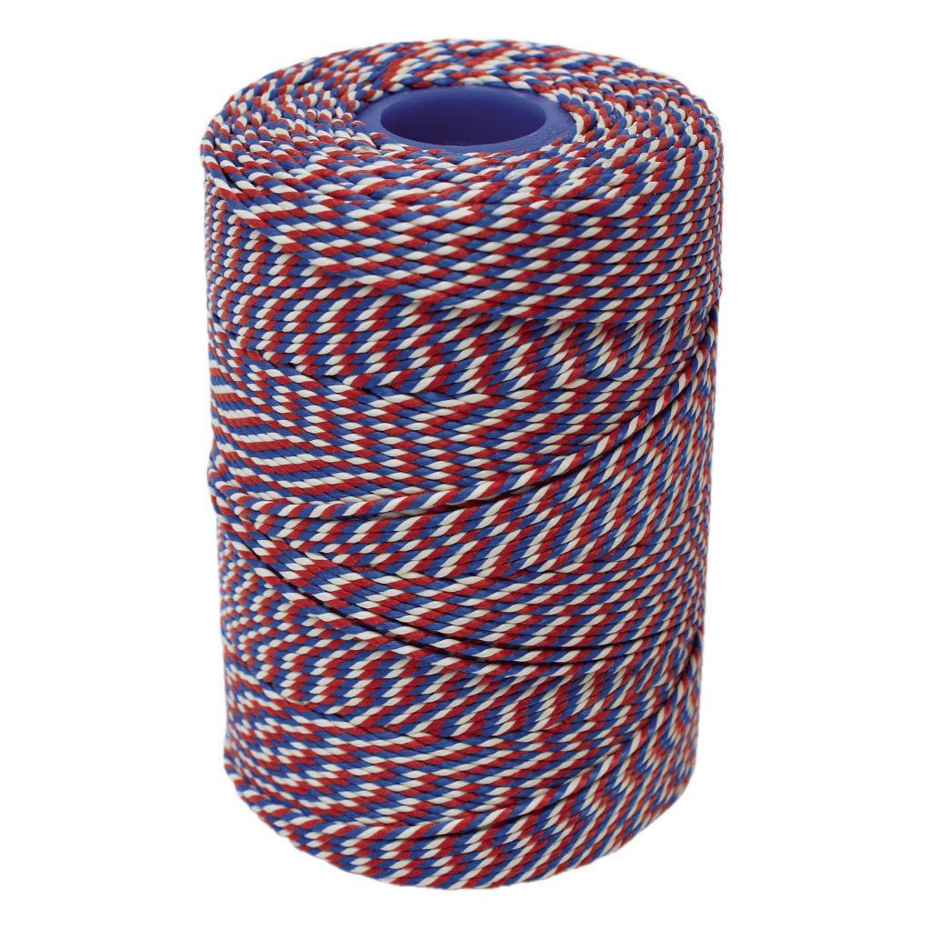 Rayon No 5 Red, White & Blue Butchers String/Twine 260m (500g)