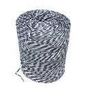 2mm Black and White Polypropylene Rope - 2.5kg Spool