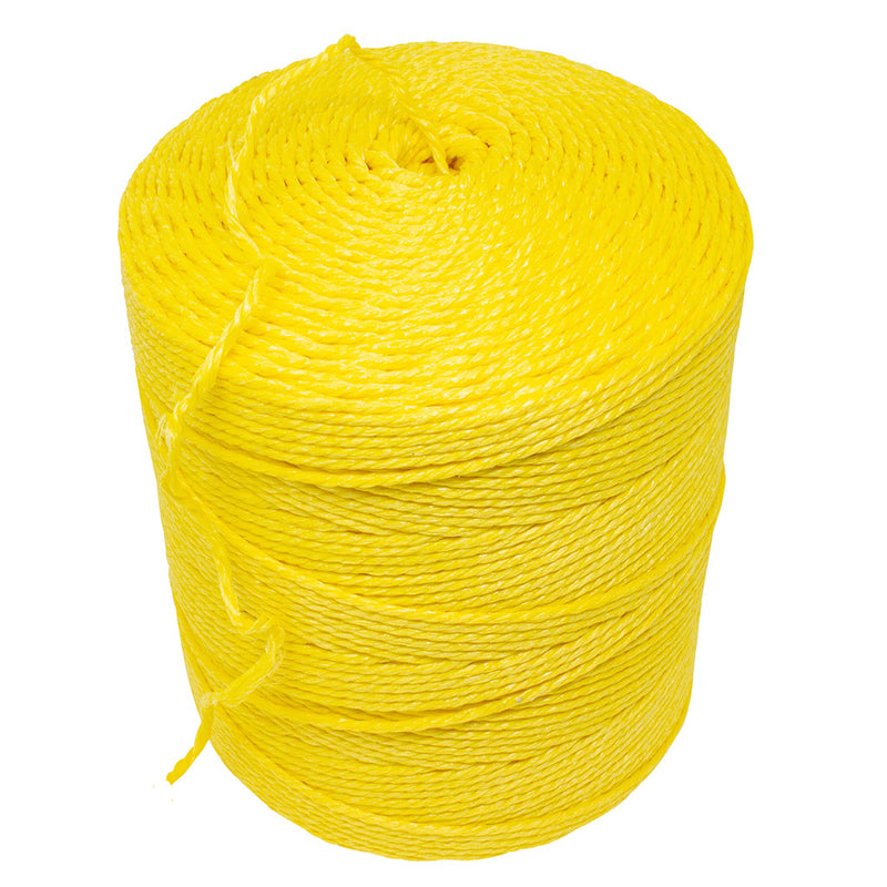 3mm Yellow Polypropylene Rope - 4kg Spool – Butchers-Sundries