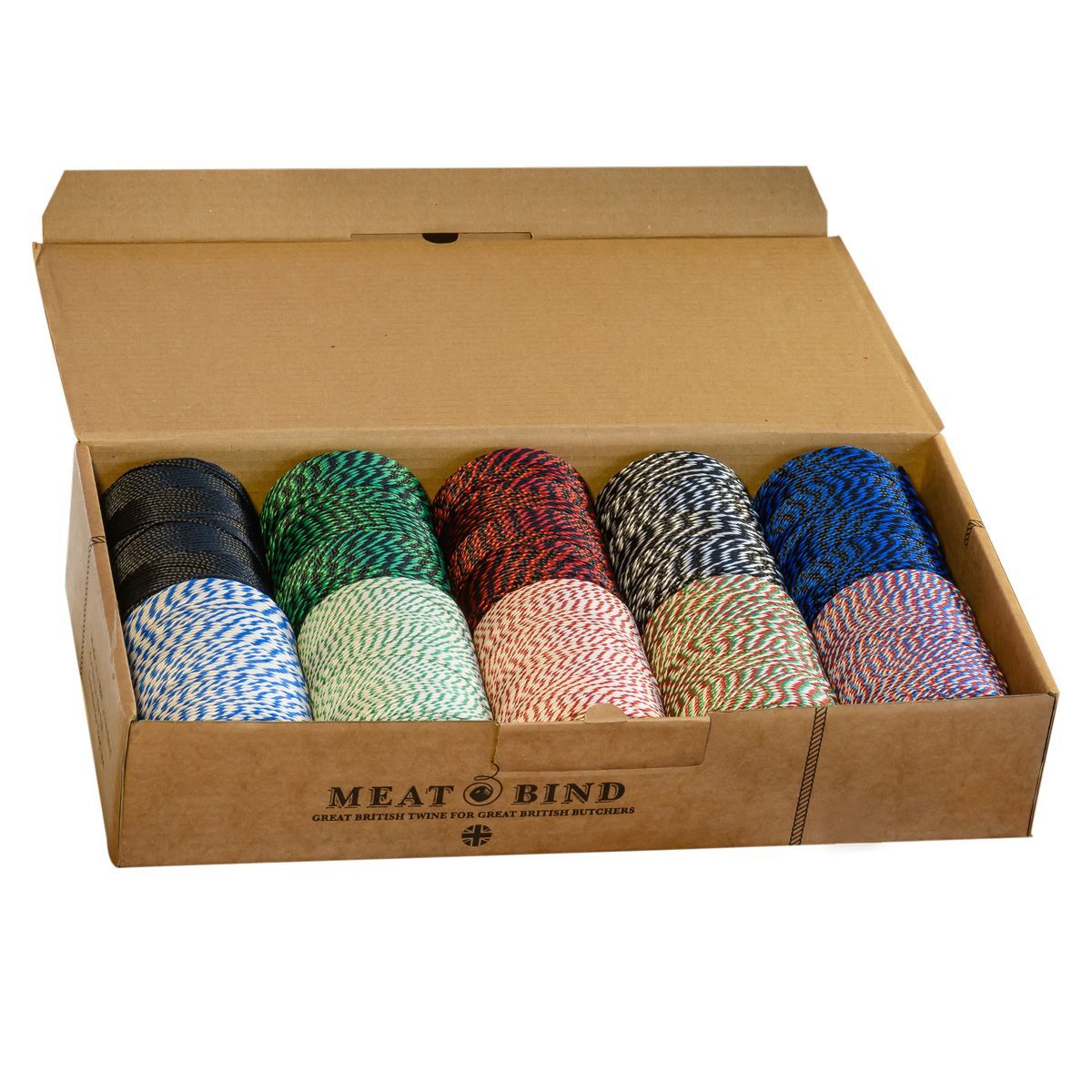 Butchers No 5 String/Twine Selection Box - 10 Reels
