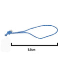 5.5cm Poultry Loops Blue/White BUTCHERS PACK - Elasticated Polyester Meat Ties. From £8.99 per 1000