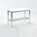 Food Cutting Table with Stainless Steel Stand