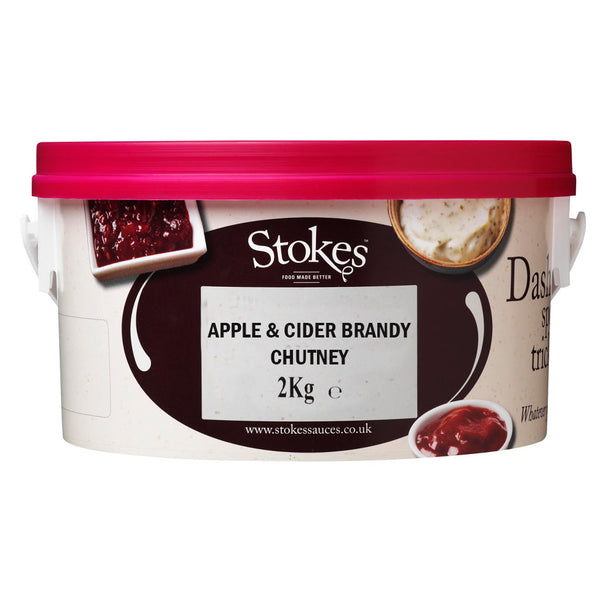 Stokes Apple & Cider Brandy Chutney Catering Tub (2kg)