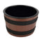 4.5L Barrel Bowl Set with Plain Melamine Insert