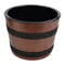 8L Barrel Bowl Set with Plain Melamine Insert