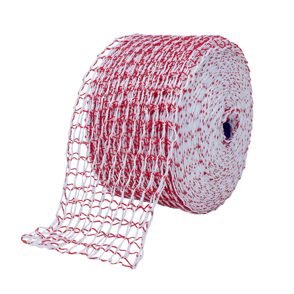 TruNet 24sq Economy Red/White Elasticated Meat Netting