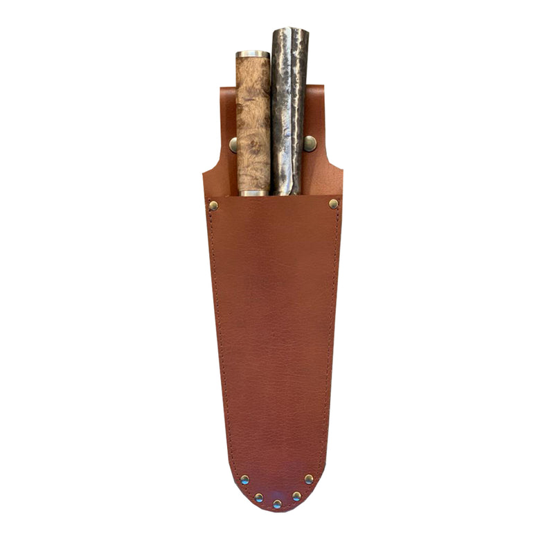 Leather Two-Knife Holder