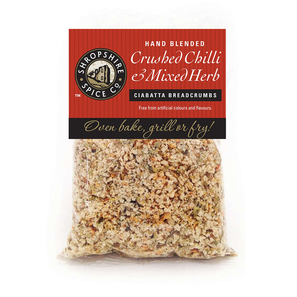 Crushed Chilli & Mixed Herbs Ciabatta Breadcrumb Coating