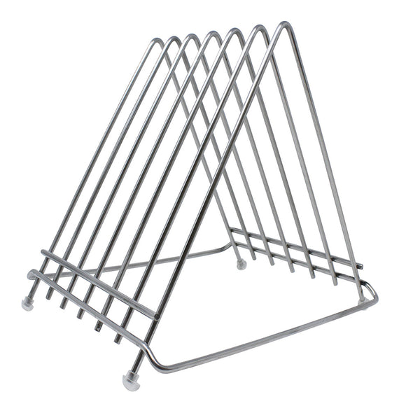 Economy 6-Slot Stainless Steel Wire Board Stand/Rack