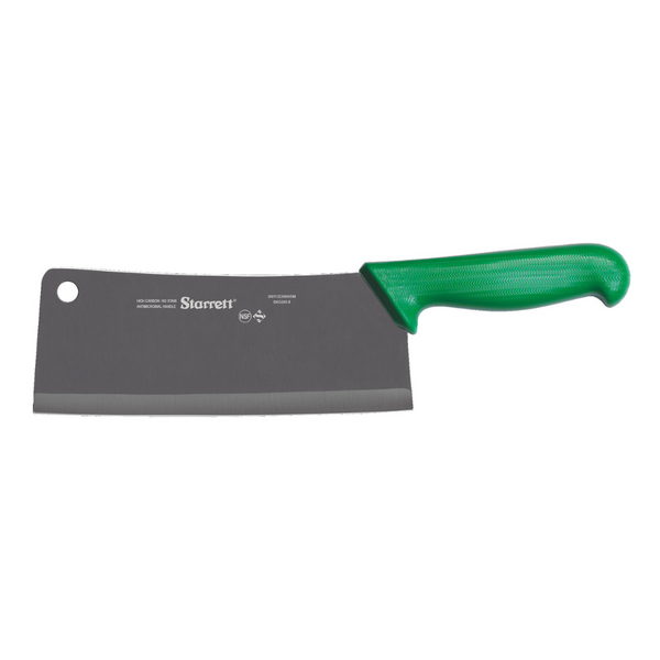 Meat Cleaver (200mm) Wide Rectangular 8” (Green)