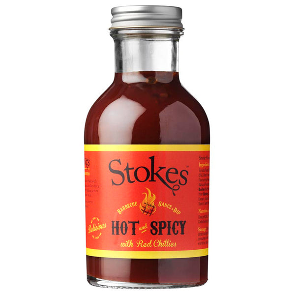 Stokes Hot & Spicy BBQ Sauce (315g)