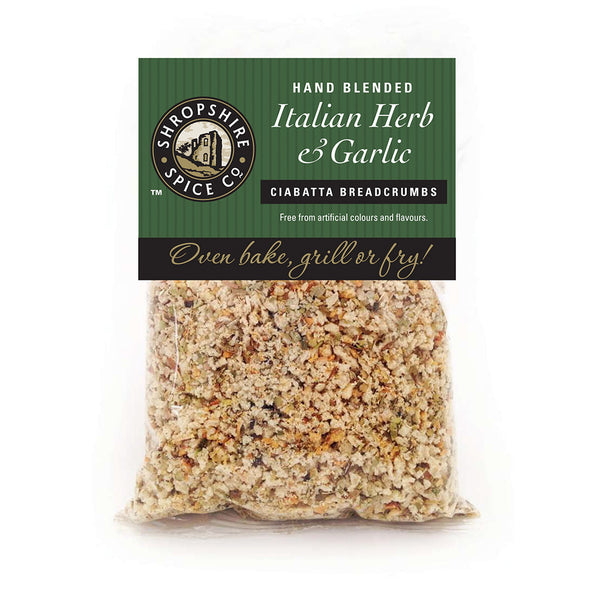 Italian Herbs & Garlic Ciabatta Breadcrumb Coating