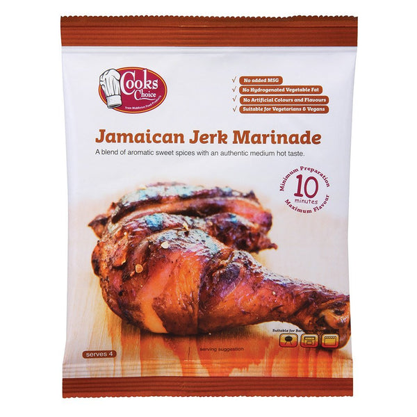 Jamaican Jerk Flavour Sachet Retail Boxes - 20 x 60g Sachets