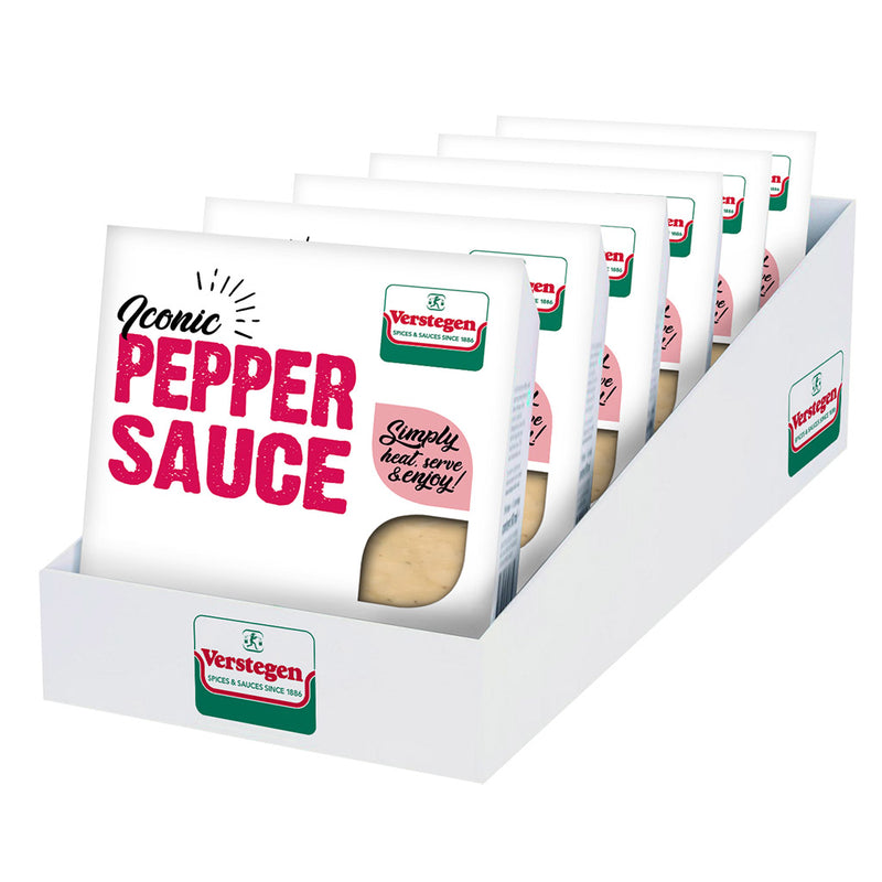 Verstegen Pepper Micro Sauce – Verstegen (6 x 80g)