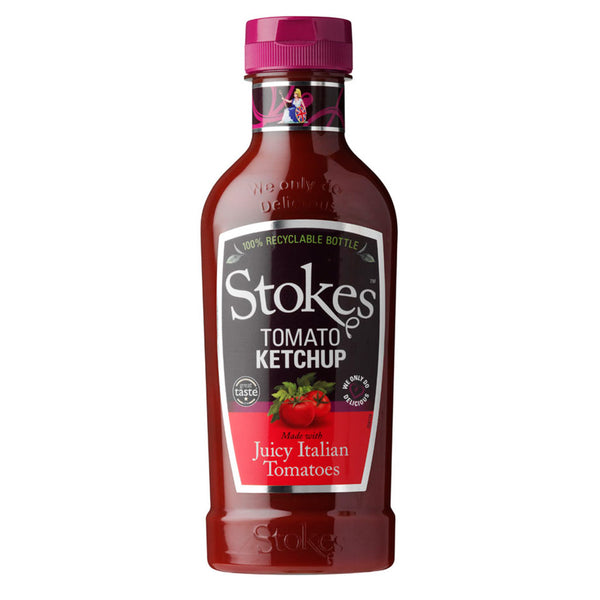 Stokes Real Tomato Ketchup Squeezy Bottle (485g)