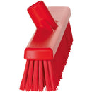 Red Broom Head - Soft/Hard Bristles