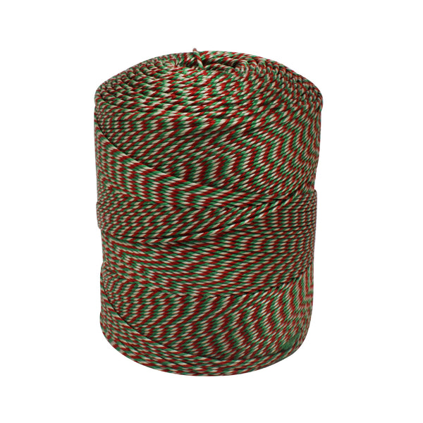 No.5 Red, White & Green Centre Pull Butchers Twine