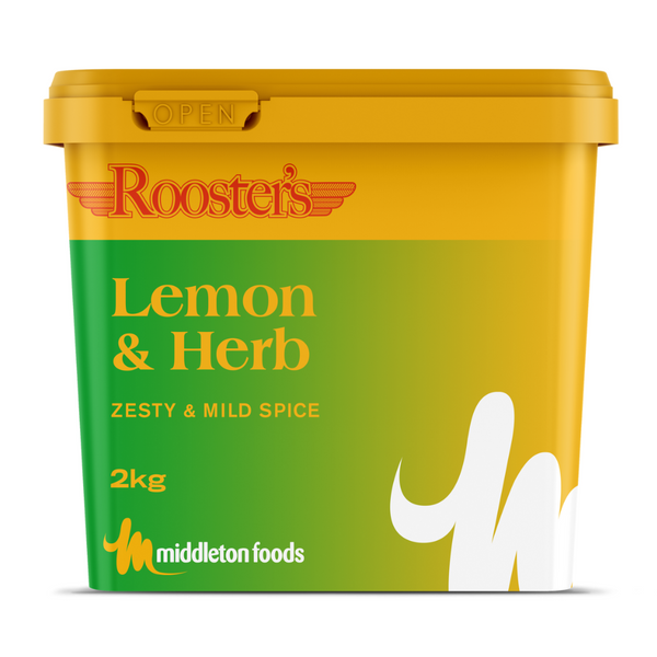 Rooster’s Lemon & Herb Piri Piri Marinade (2kg)
