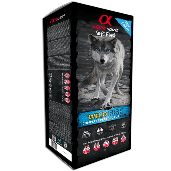 Wild Fish Complete Dog Food Box – Semi-Moist (9kg)
