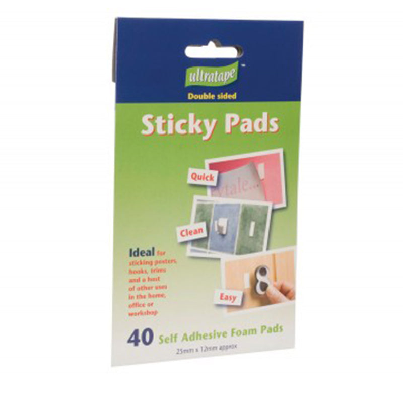 Ultratape double sided sticky pads pack.