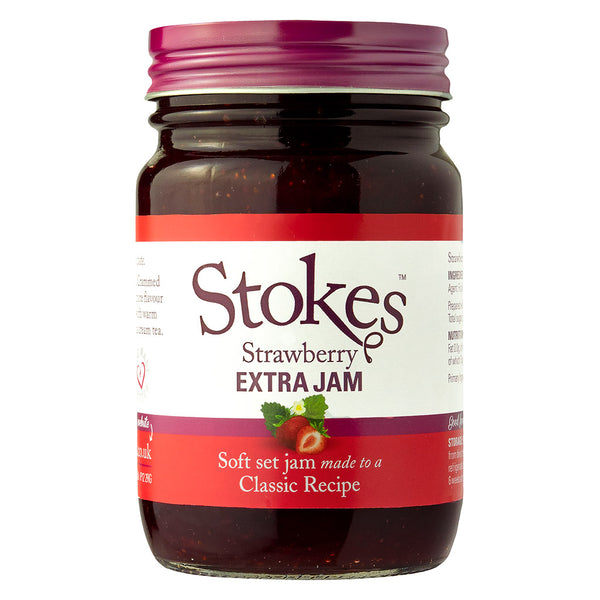 Stokes Strawberry Extra Jam (340g)