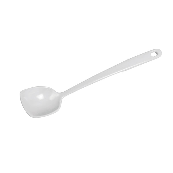 Solid Spoon - White Melamine