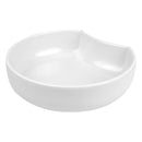 1.4L Crescent Dish 225 x 208 x 60mm - White Melamine