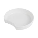 3L Crescent Dish 300 x 278 x 63mm - White Melamine