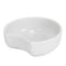 0.9L Crescent Dish 180 x 60mm - White Melamine