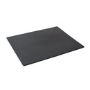 1/2 Slate Effect Display Serving Tray Platter - Black Melamine