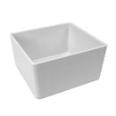 2L Chunky Crock - Polar White Melamine