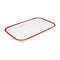 1/4 Gastro Enamelware Tray - Red Melamine