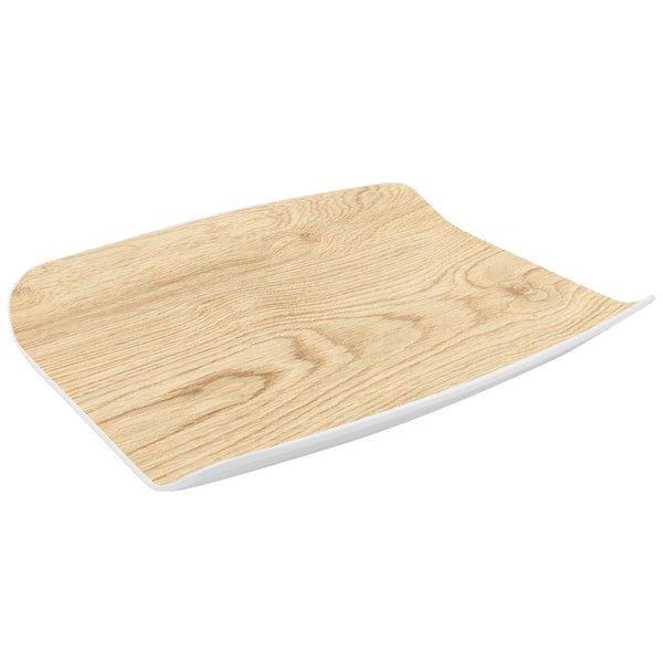 1/2 Tura Gastronorm Curved Display Tray - Natural Melamine
