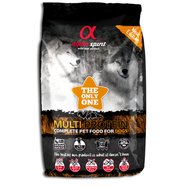 Alpha spirit only top fish dog food