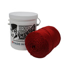 Racing Red Butchers Twine in a Tub