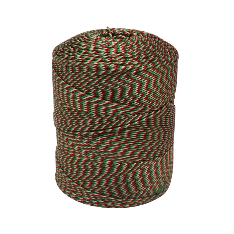No.5 Red, White & Green Butchers Twine in a Tub