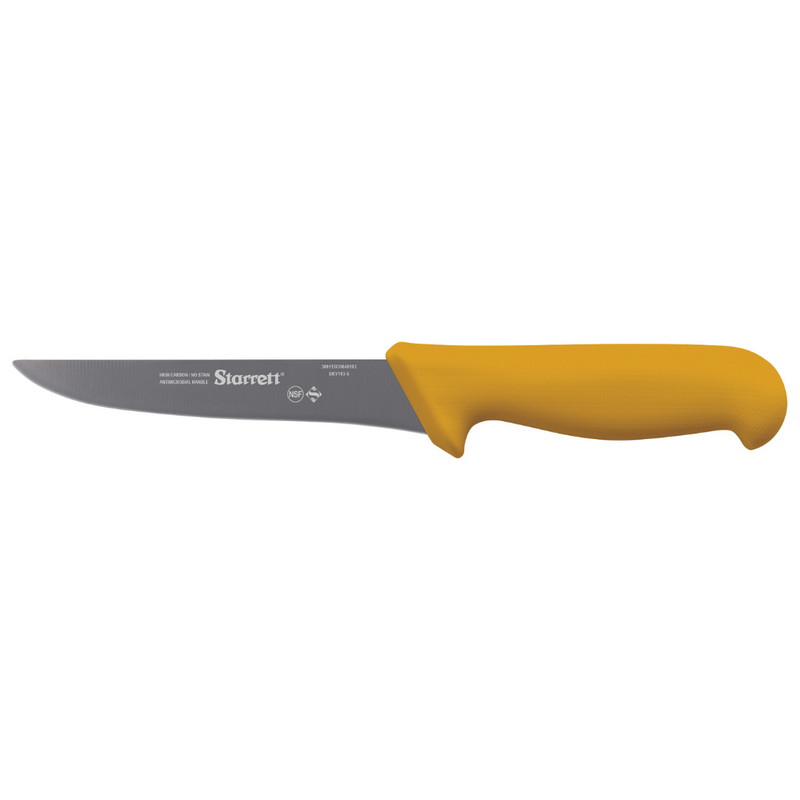 Boning Knife 6" (150mm) Wide Straight (Yellow)