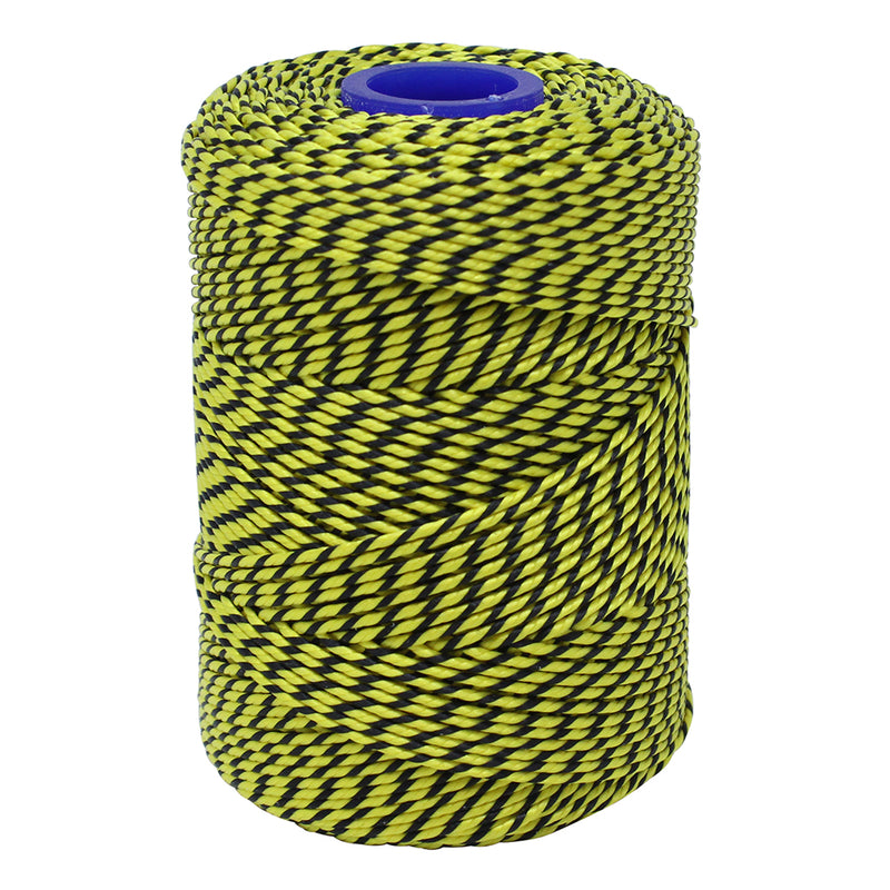 Polyester Yellow & Black Butchers String/Twine  Size in 200m (425g). From £7.16 per Spool