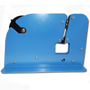 Blue bag neck sealer/tape dispenser.