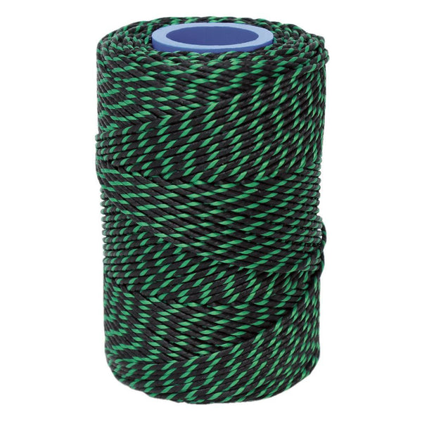 Polyester Green & Black Butchers String/Twine  Size in 100m (225g)