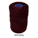Polyester Red & Black Butchers String/Twine  Size in 200m (425g). From £7.16 per Spool