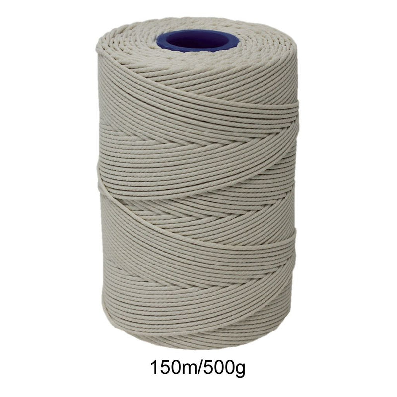 Rayon No 3 White Butchers String/Twine  Size in 150m (500g). From £5.33 per Spool