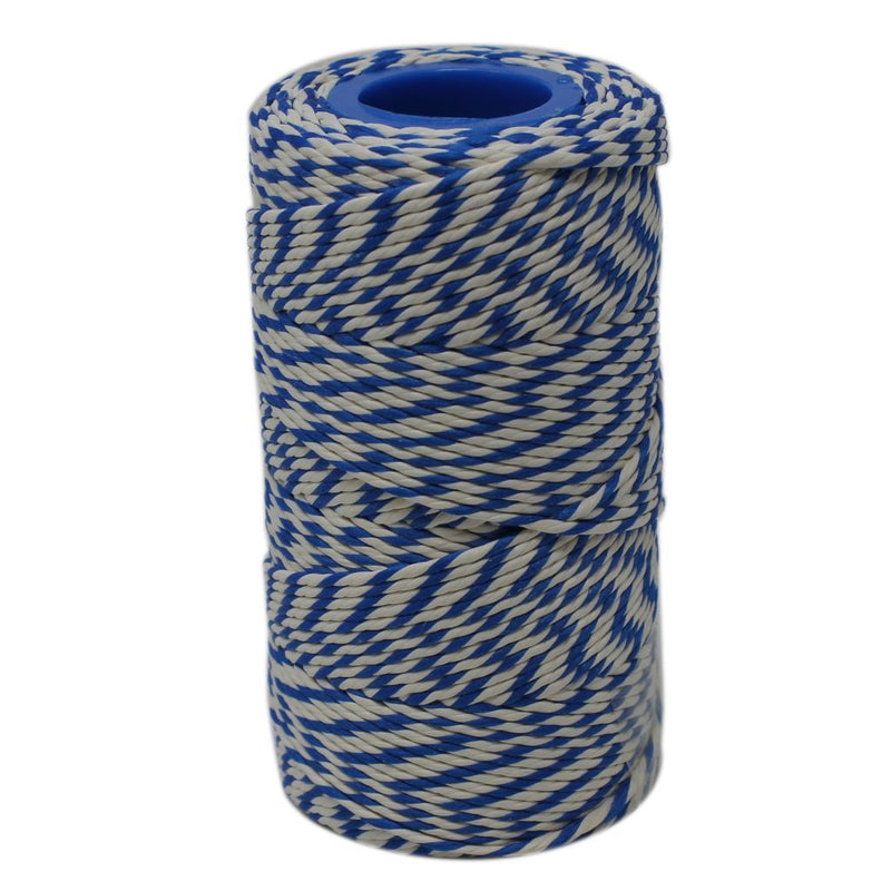 Rayon No 5 Blue & White Butchers String/Twine Size in 100m (190g) – Butchers -Sundries