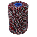 Polyester Red, Black & White Butchers String/Twine  Size in 200m (425g). From £7.16 per Spool